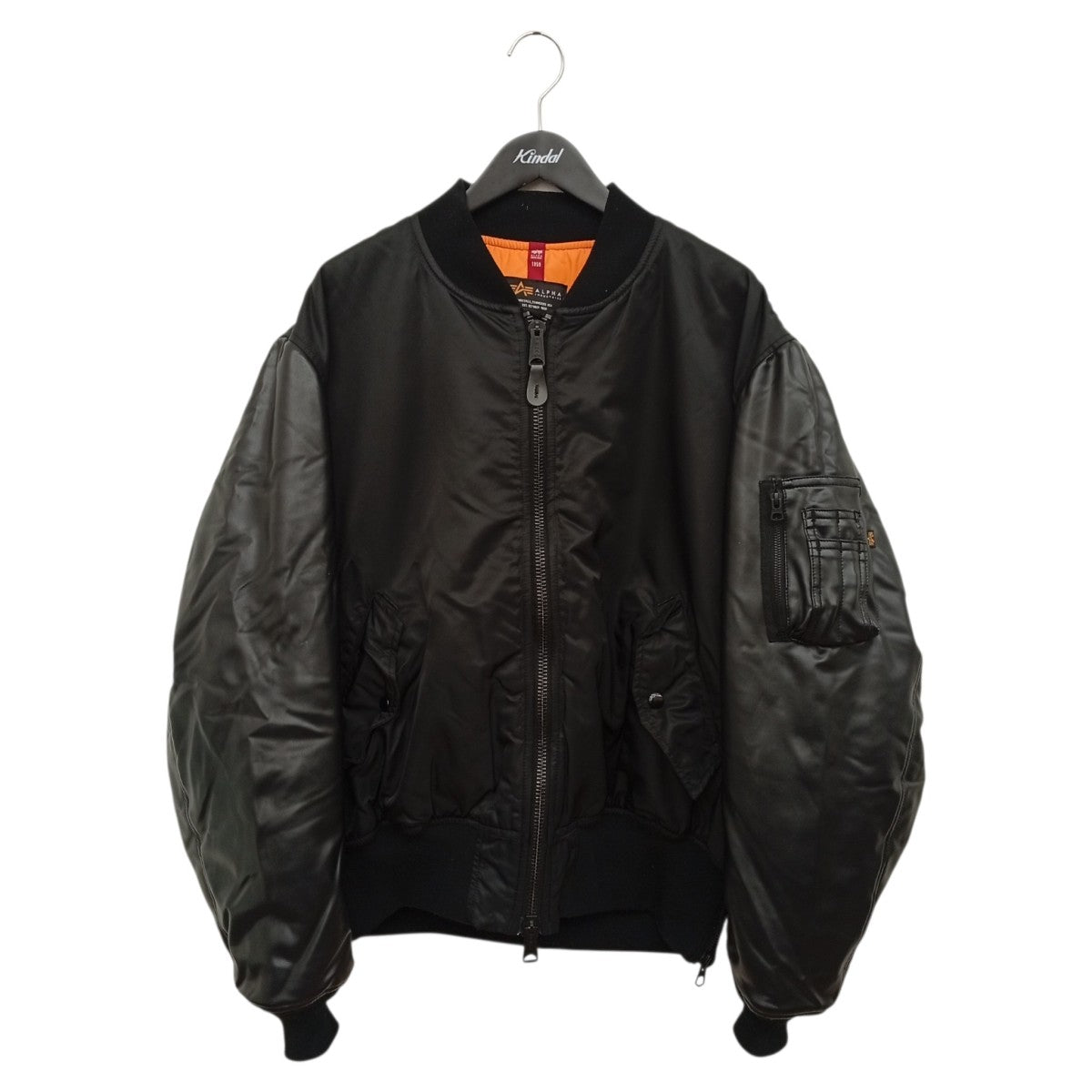 ALPHA INDUSTRIES フライトジャケットTA1580-9001 古着・中古-1枚目のアイテム画像