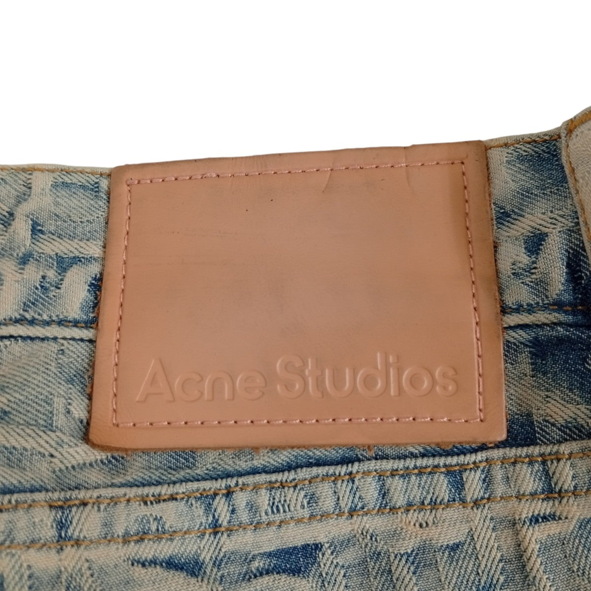 ACNE STUDIOS 1981M FN MonogramデニムパンツB00349 古着・中古-4枚目のアイテム画像