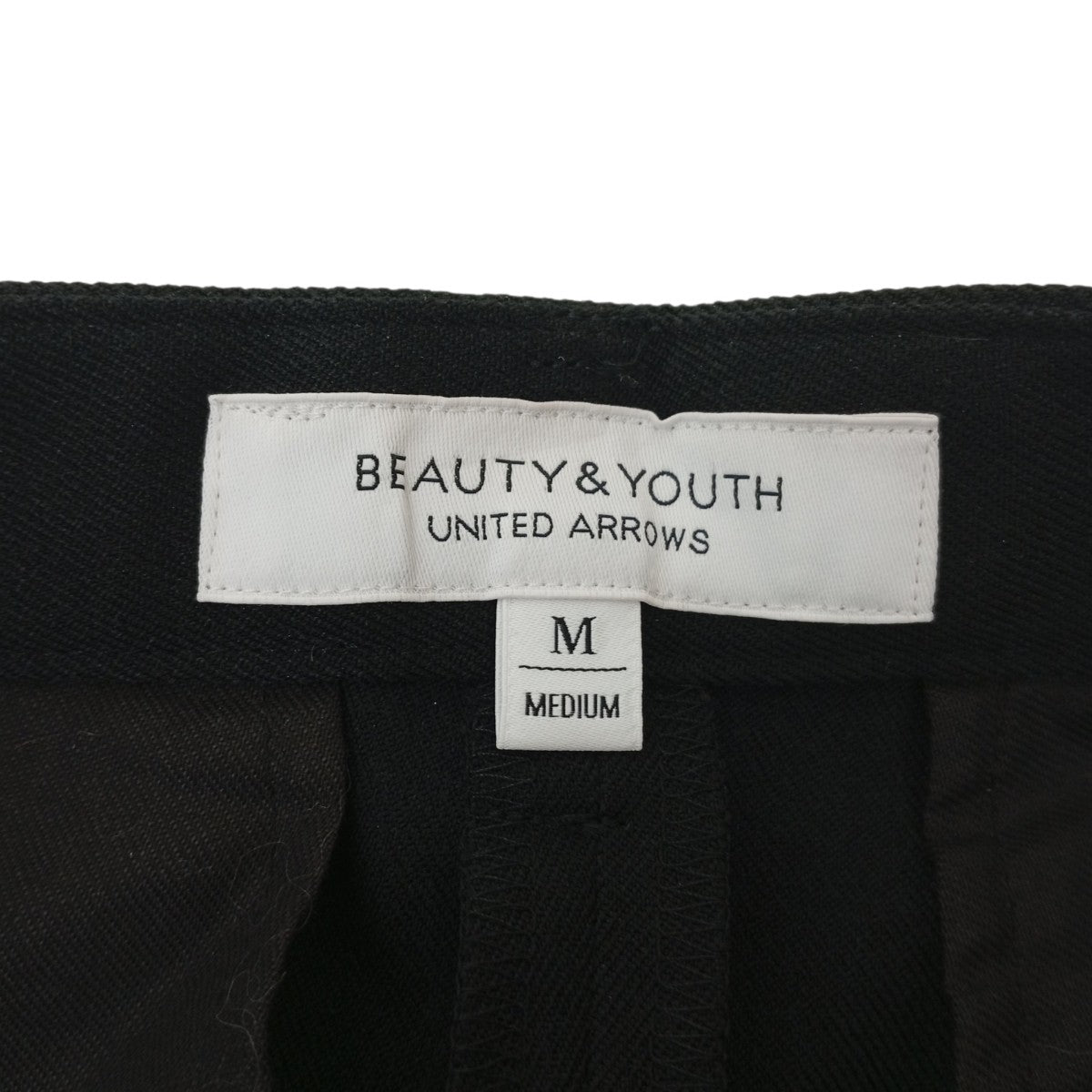 BEAUTY＆YOUTH ポリエステルツイルタックショートパンツ1619-287-0912 古着・中古-4枚目のアイテム画像