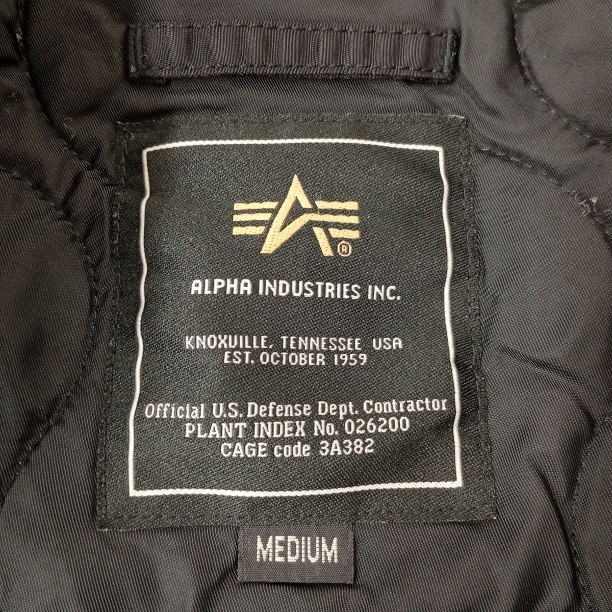 ALPHA CWU-36Pジャケット20301-0501 古着・中古-3枚目のアイテム画像