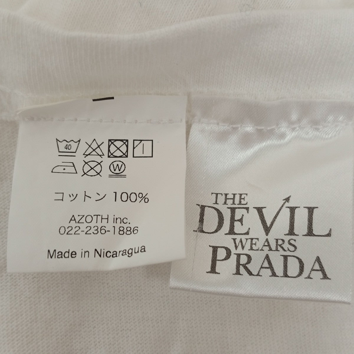 プラダを着た悪魔Tシャツ