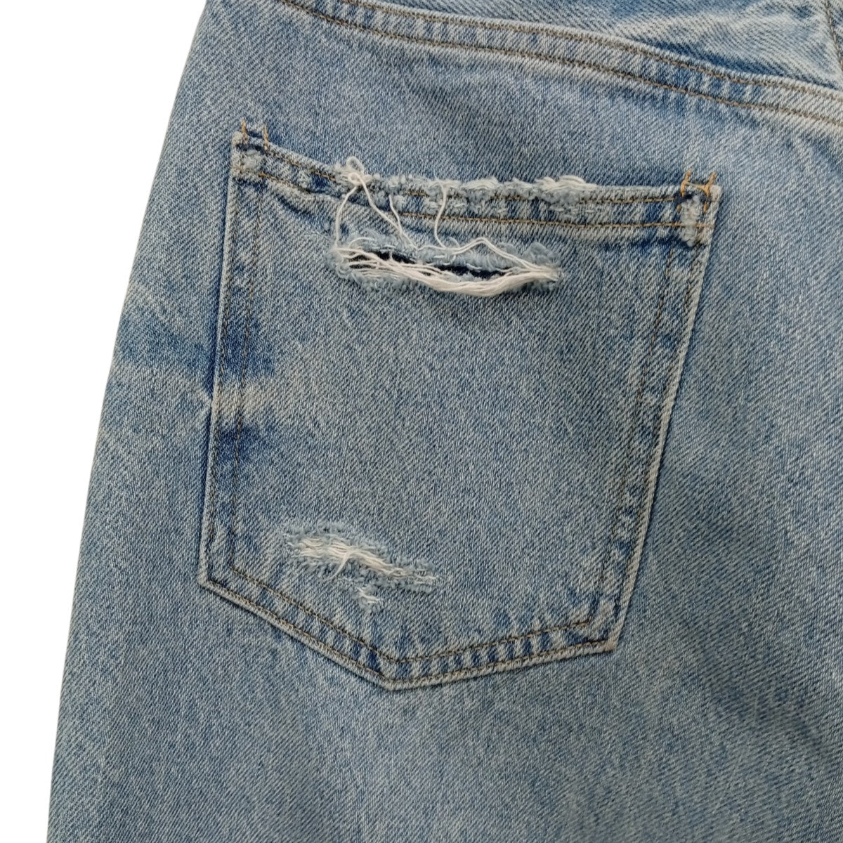 RED CARD ワイドストレート Dakota ダメージ加工デニムパンツ723432 古着・中古-5枚目のアイテム画像