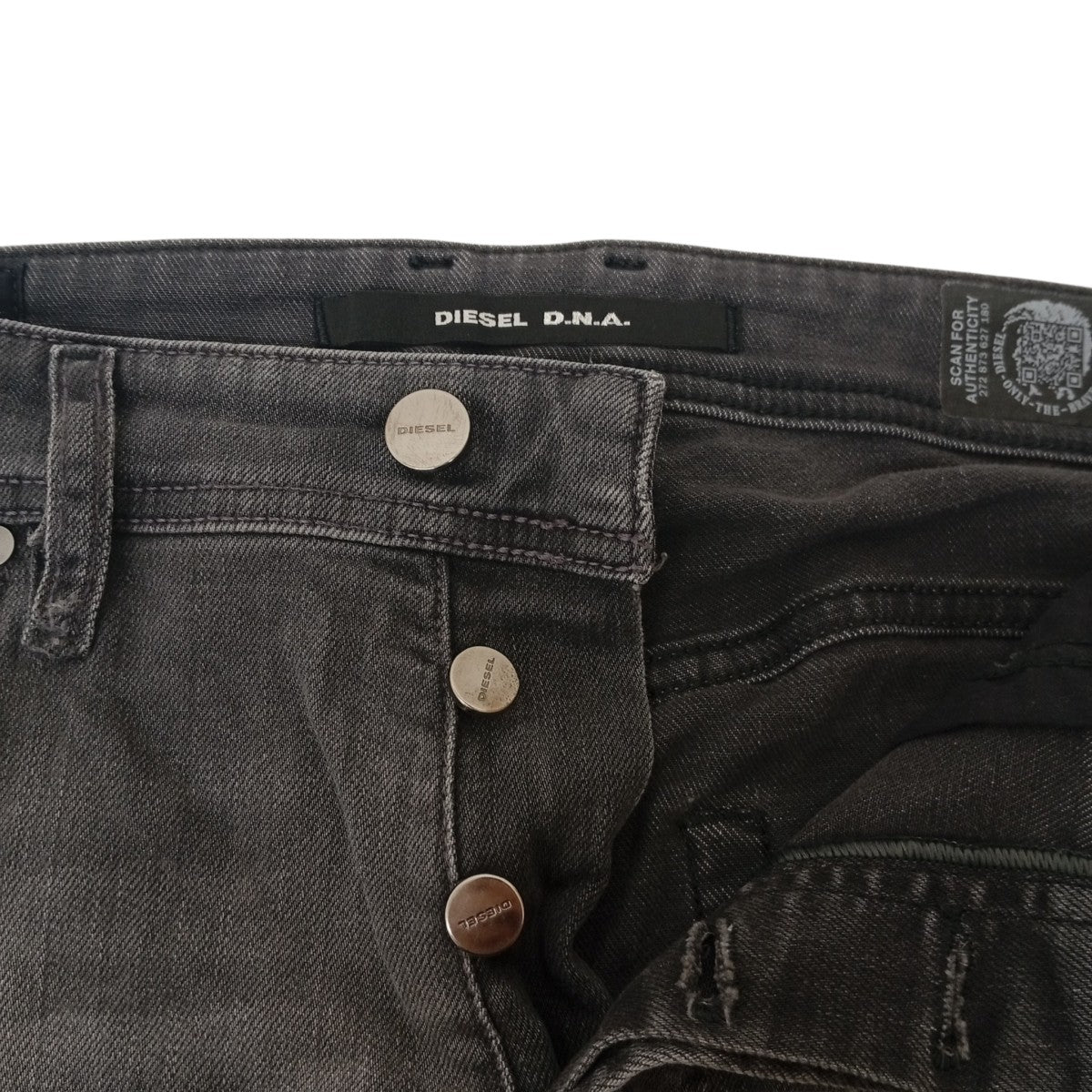 DIESEL TEPPHAR ダメージ加工デニムパンツ 古着・中古-5枚目のアイテム画像