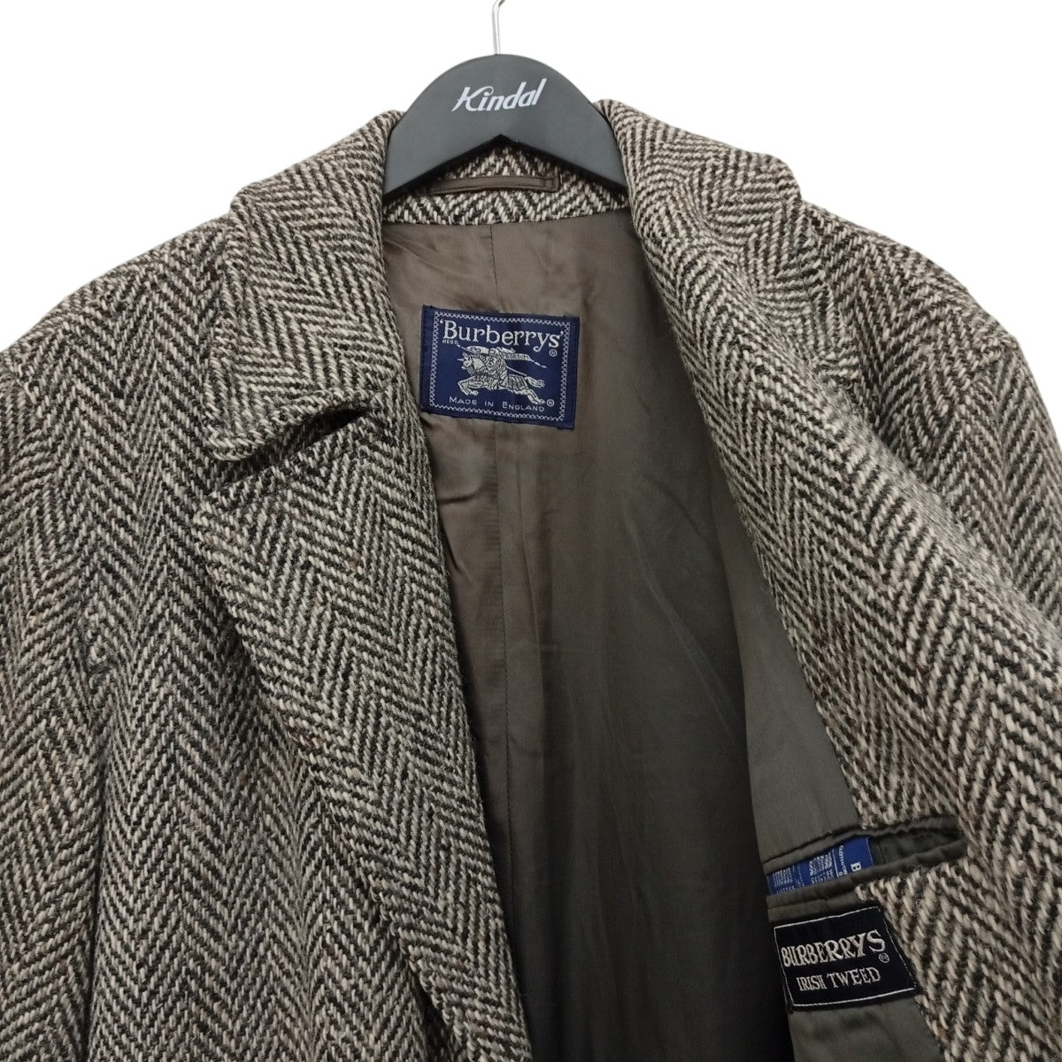 IRISH TWEEDツイードダブルコート
