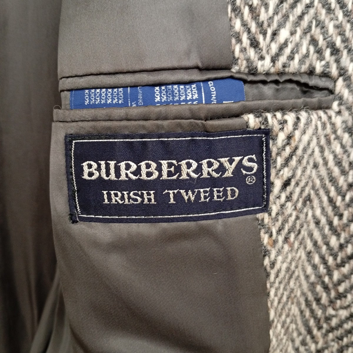IRISH TWEEDツイードダブルコート