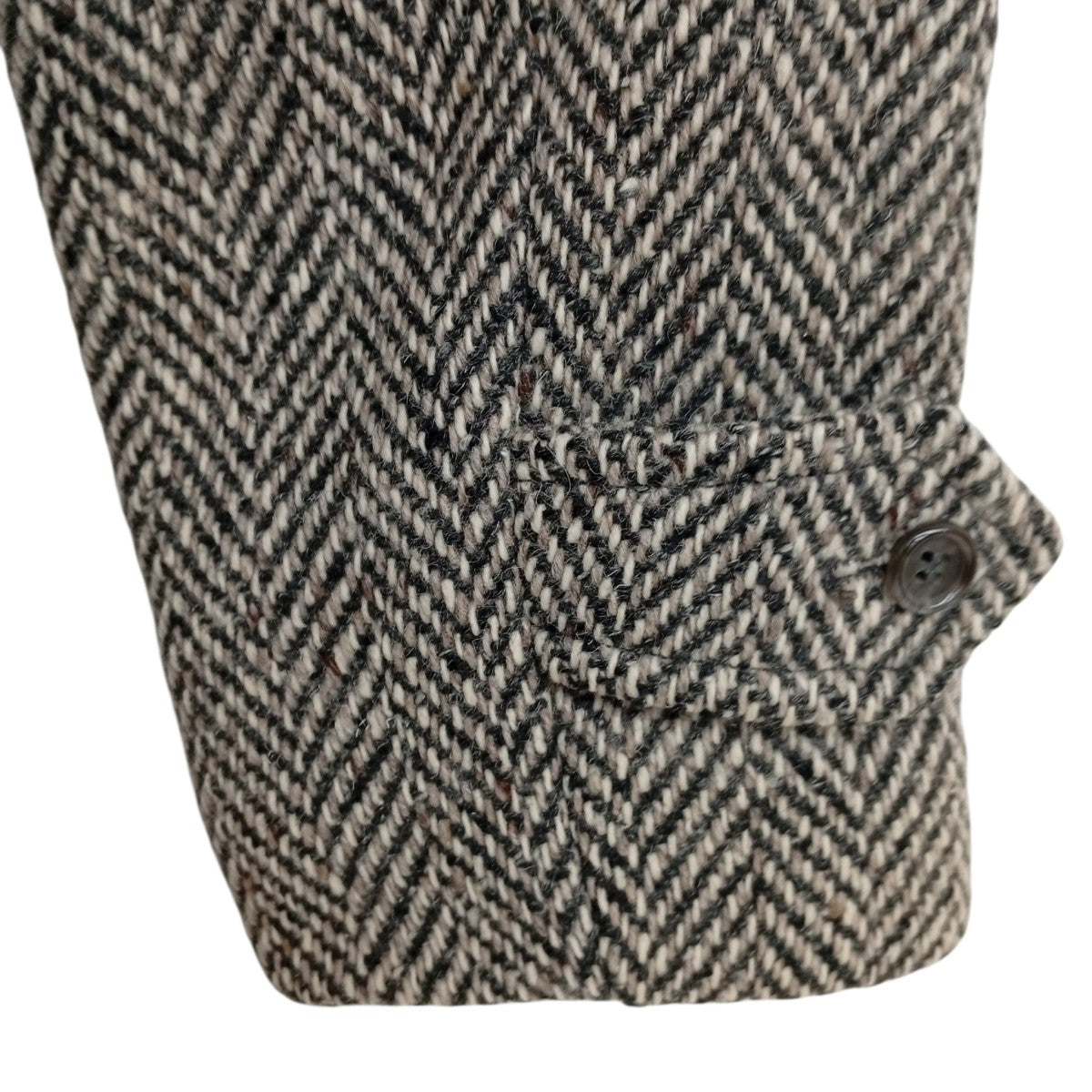 Burberry's(バーバリーズ) IRISH TWEEDツイードダブルコート ベージュ