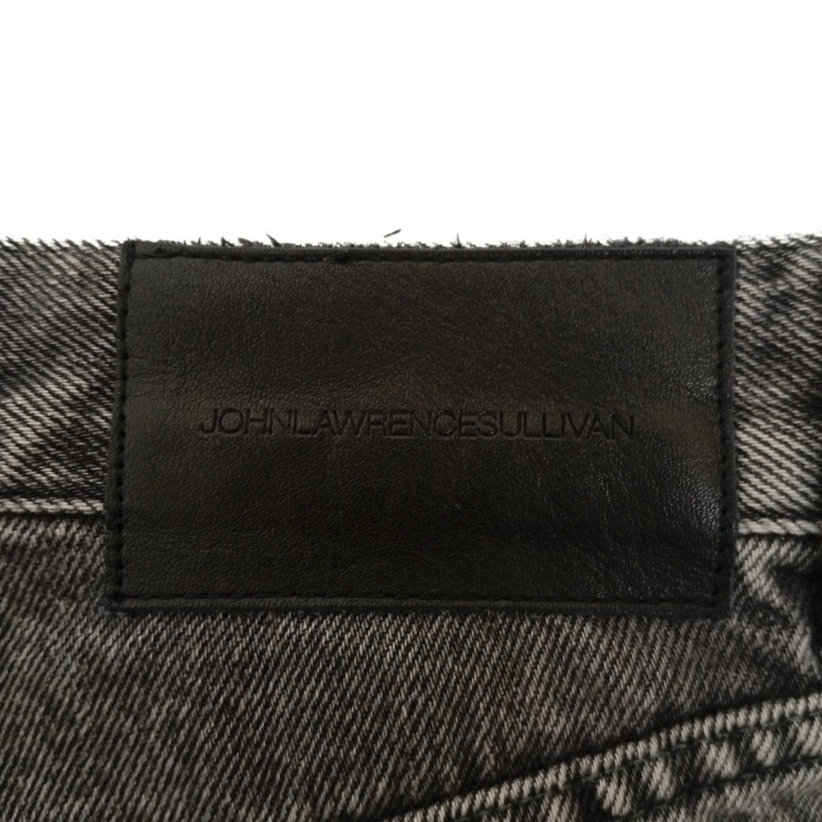 JOHN LAWRENCE SULLIVAN BLEACHED DENIM ZIPPED PANTSデニムパンツ2A023-0321-56 古着・中古-6枚目のアイテム画像