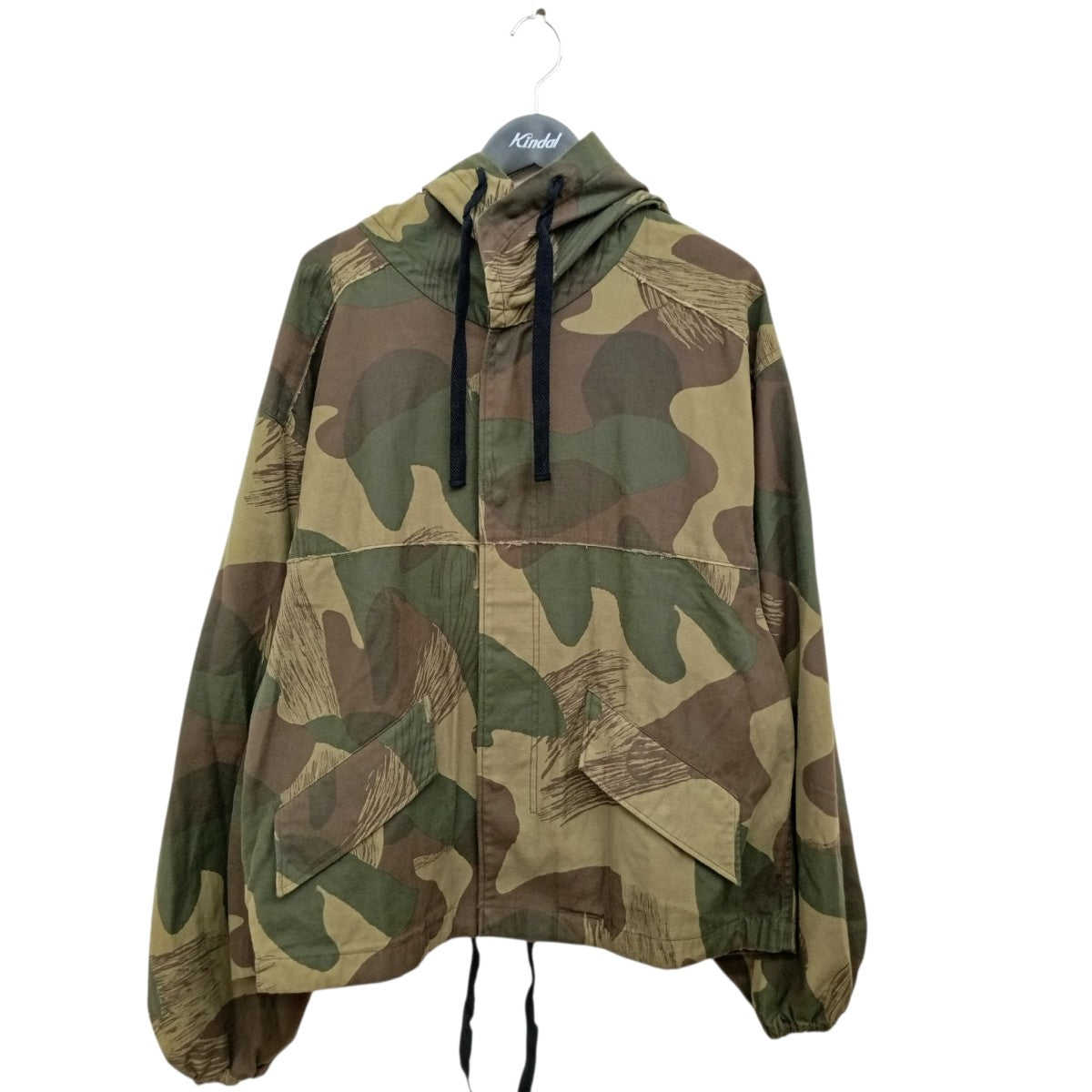 CAMO HOODIE JACKETカモフラージュ柄マウンテンパーカーANC-SH47-A