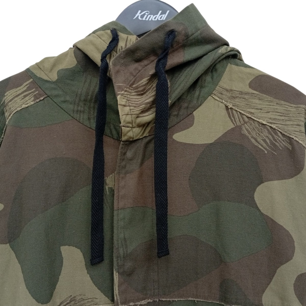 CAMO HOODIE JACKETカモフラージュ柄マウンテンパーカーANC-SH47-A