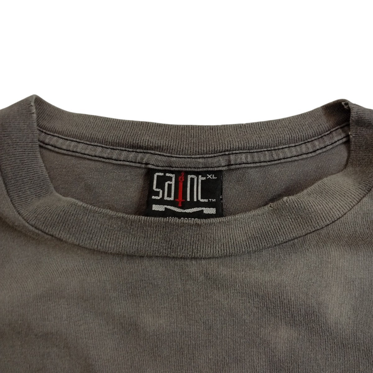 SS TEE COLORFUL SAINT ヨゴレ・ダメージ加工半袖カットソーSM-YS8-0000-001