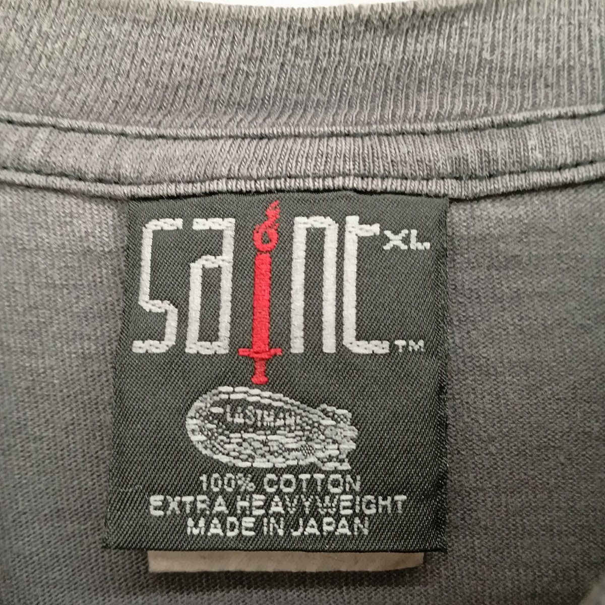 LM-SS TEE   HOLY GHOST ヨゴレ・ダメージ加工半袖カットソーSM-YS8-0000-C43