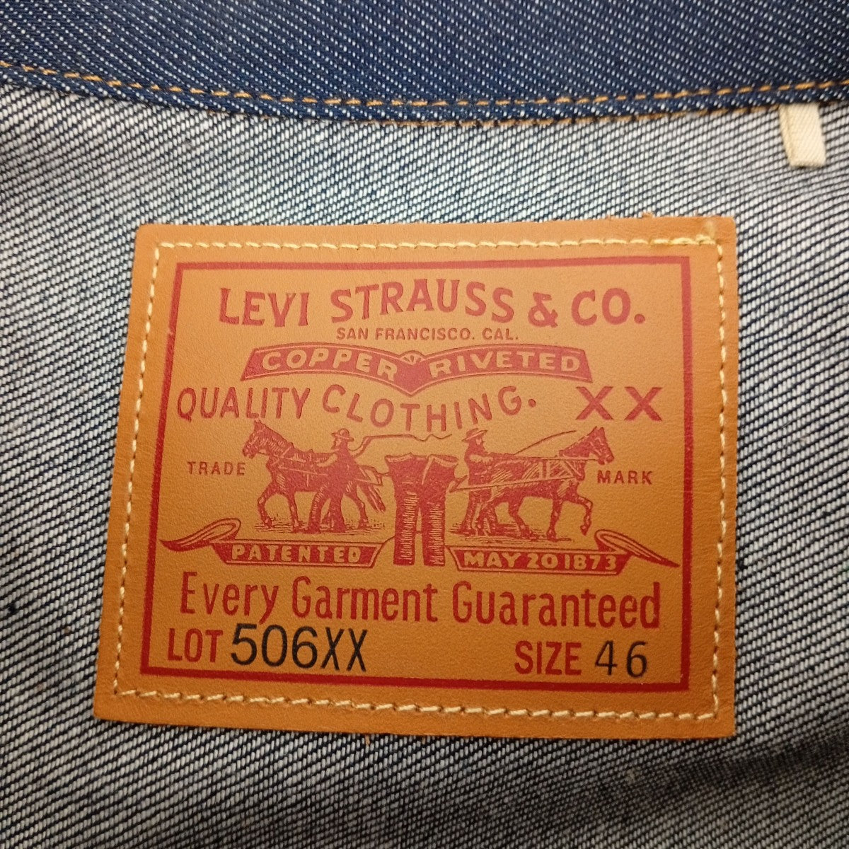 1936 TYPE JACKET 506デニムジャケット70506-0028