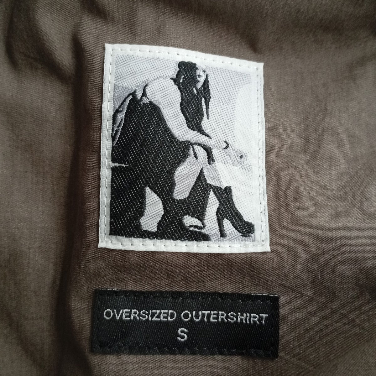 DRKSHDW OVERSIZED OUTERSHIRT中綿コートDU02B4753-VS 古着・中古-8枚目のアイテム画像