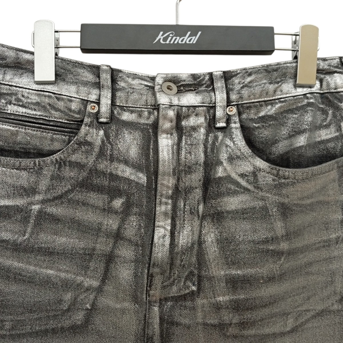 LEAN FOIL JEAN SKIRTスカート24060700117020