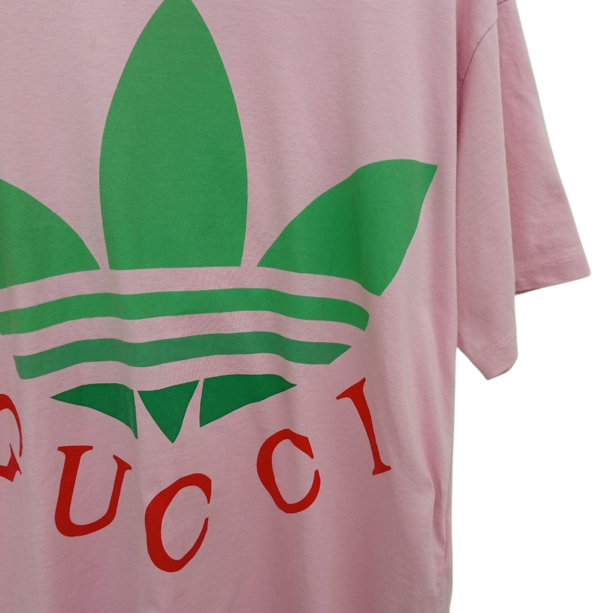 GUCCI×adidas originals Tシャツ723384 723384 ピンク サイズ XS
