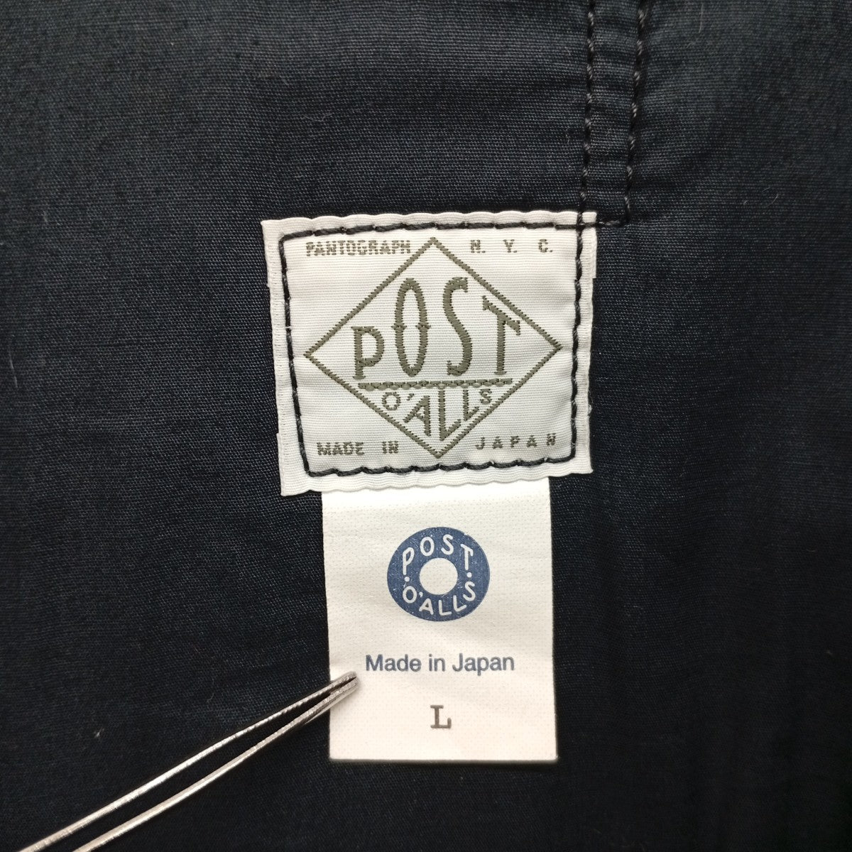 POST O’ALLS cruzer 8 premium goatskin 日本製レザージャケット2132-G3 古着・中古-5枚目のアイテム画像