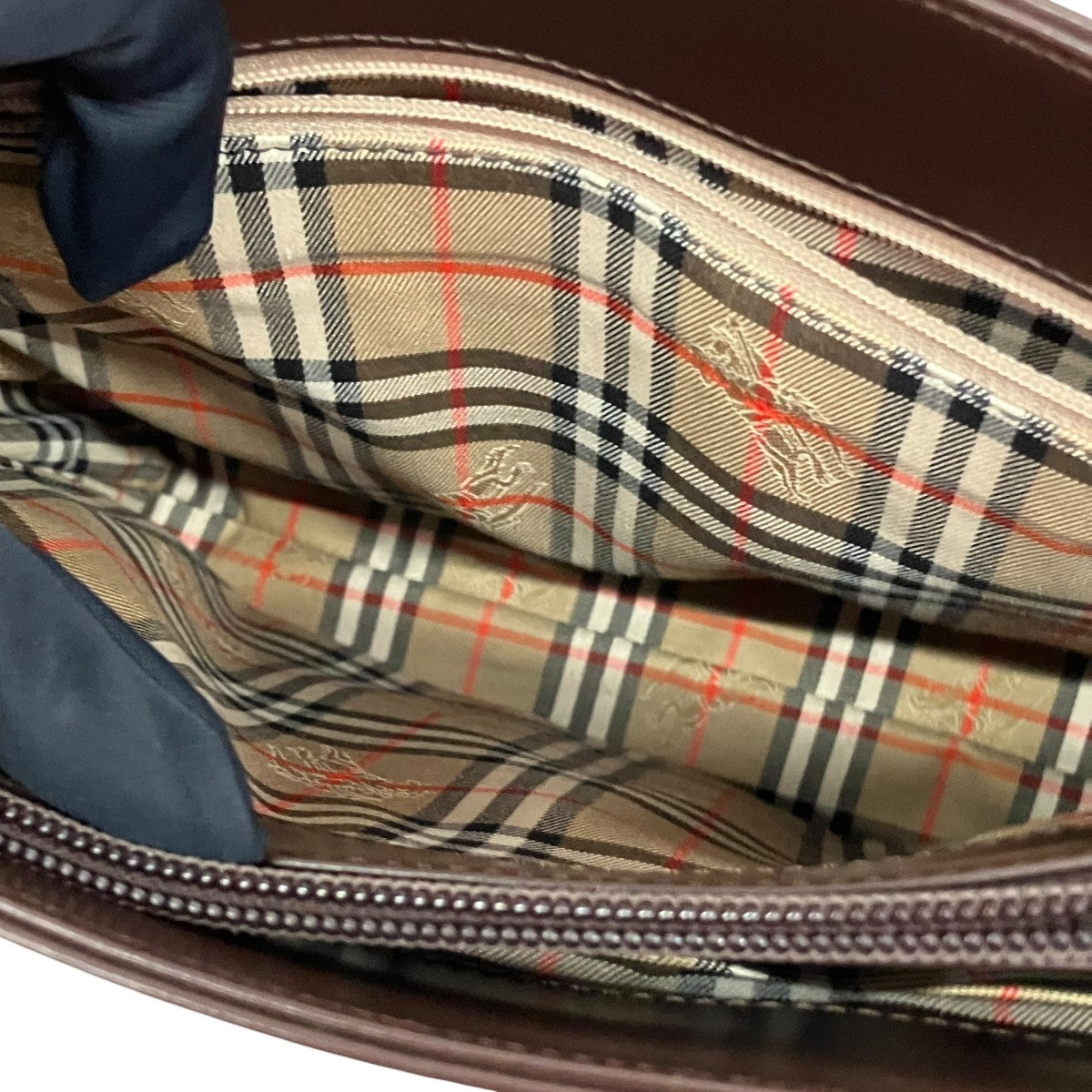 ノバチェックトートバッグ
