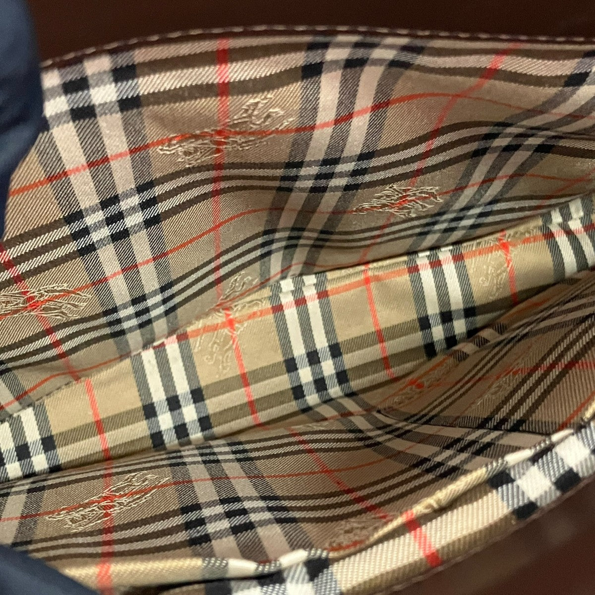 ノバチェックトートバッグ