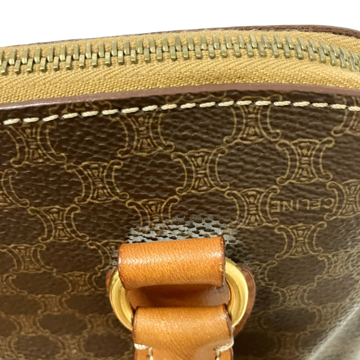 CELINE マカダム2WAYショルダーバッグ 古着・中古-5枚目のアイテム画像