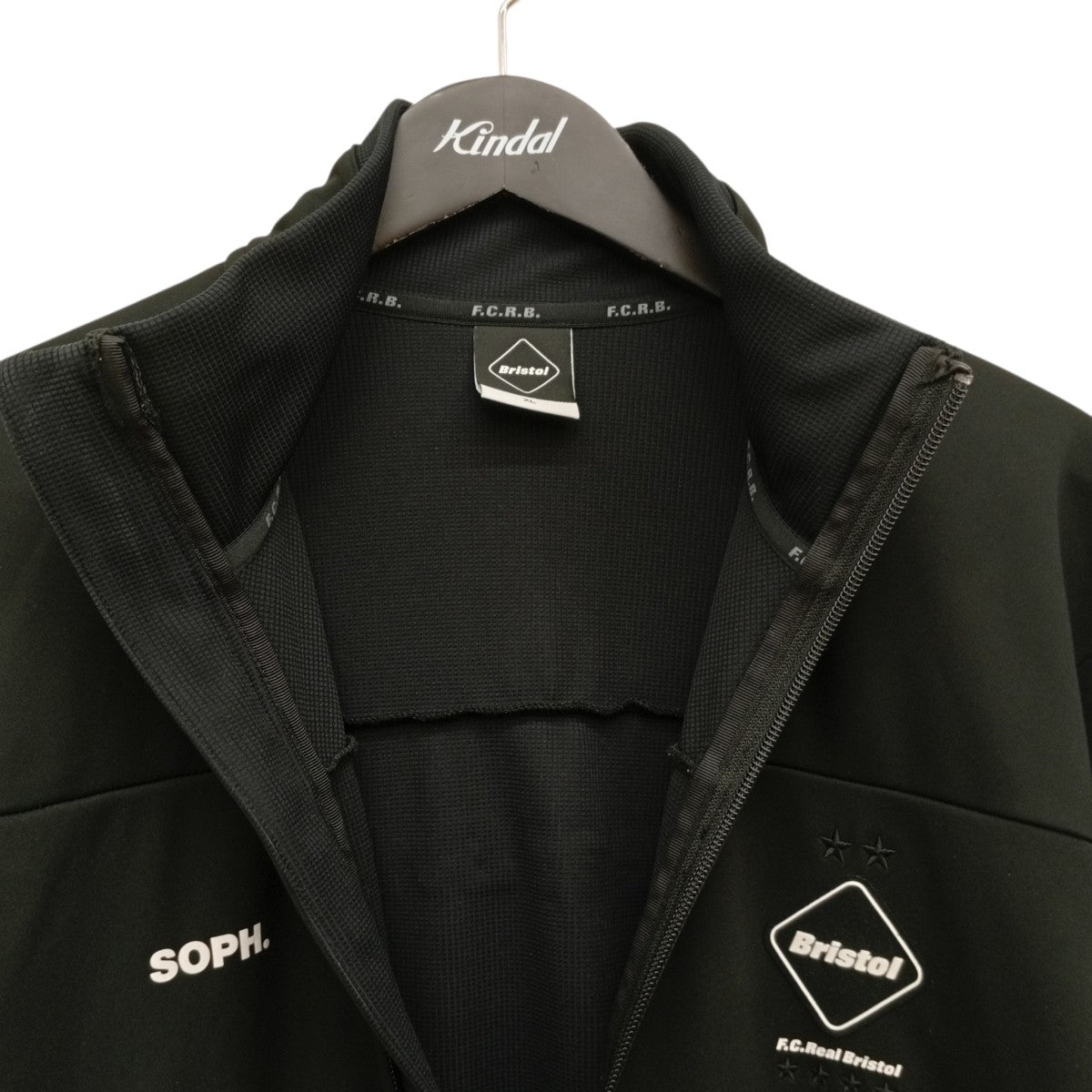 FCRB-192051 POLARTEC POWER SHIELD STAND COLLAR BLOUSONトラックジャケットFCRB-192051