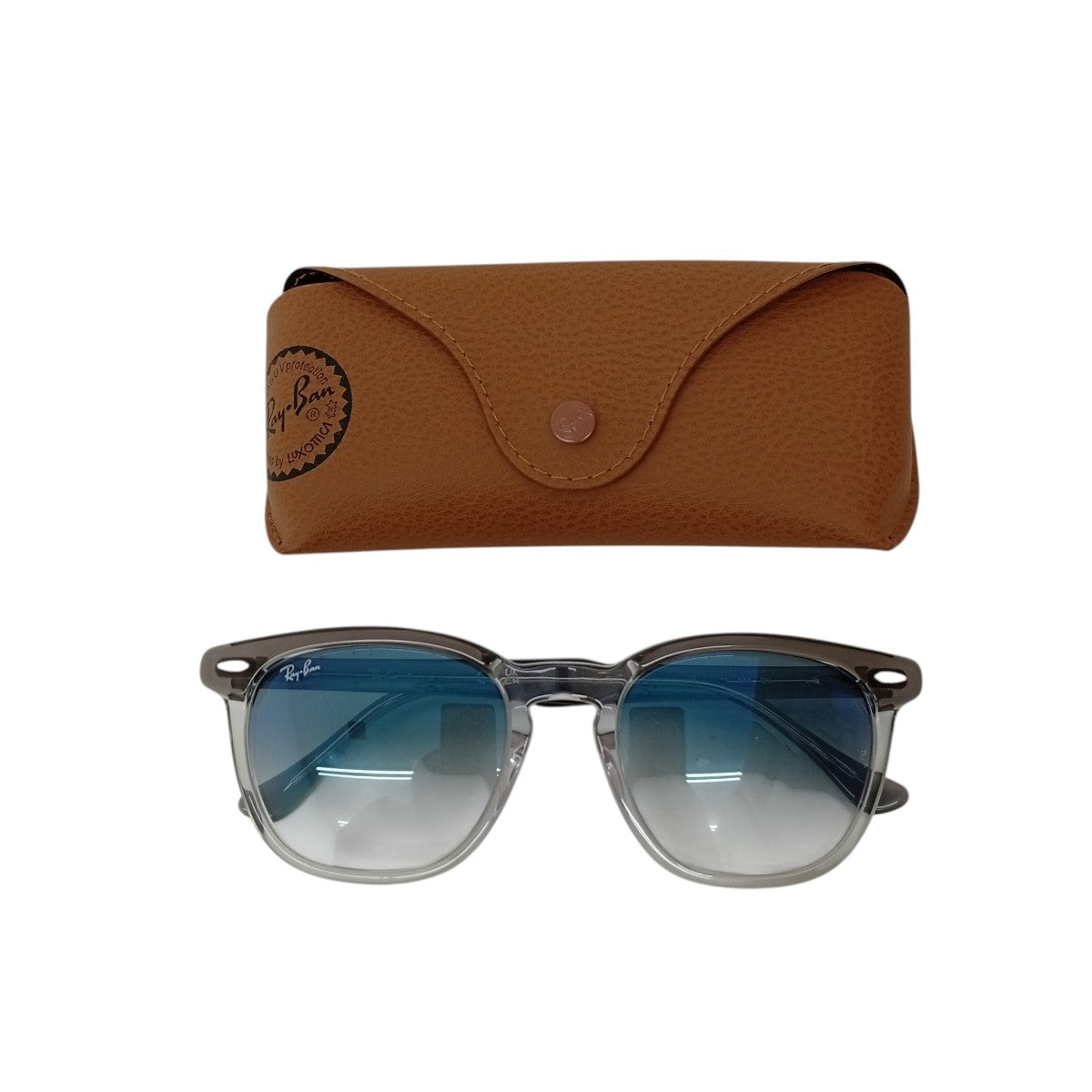 rayban RB 2298F グレー/ブルー サングラス RAY-BAN(レイバン) HAWKEYEサングラスRB2298F RB2298F スカイブルー