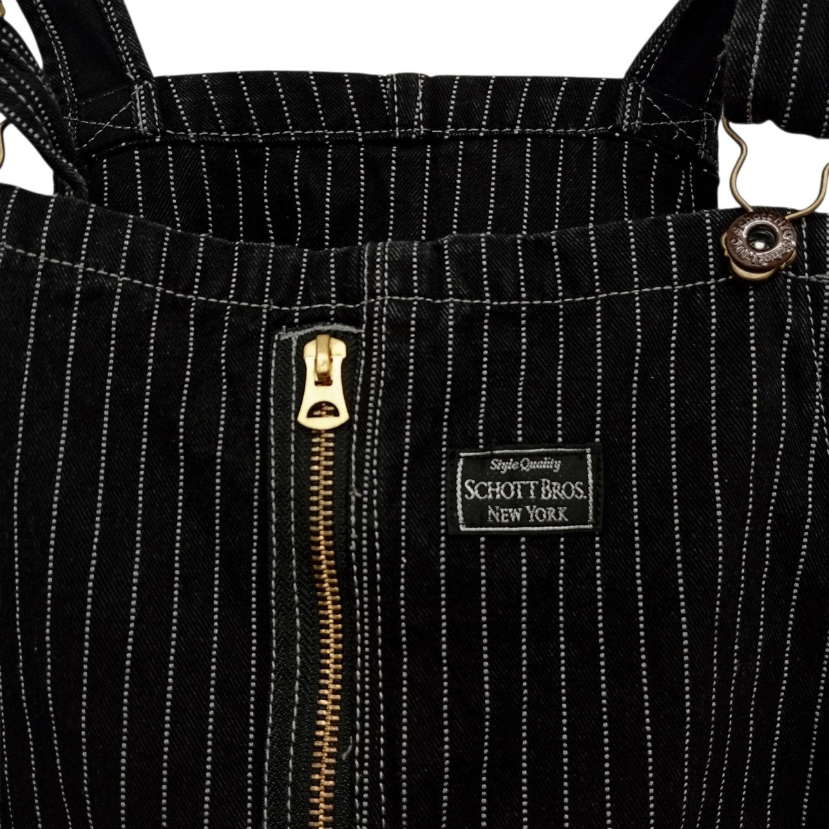 OLD HICKORY OVERALLストライプオーバーオール782-5911003