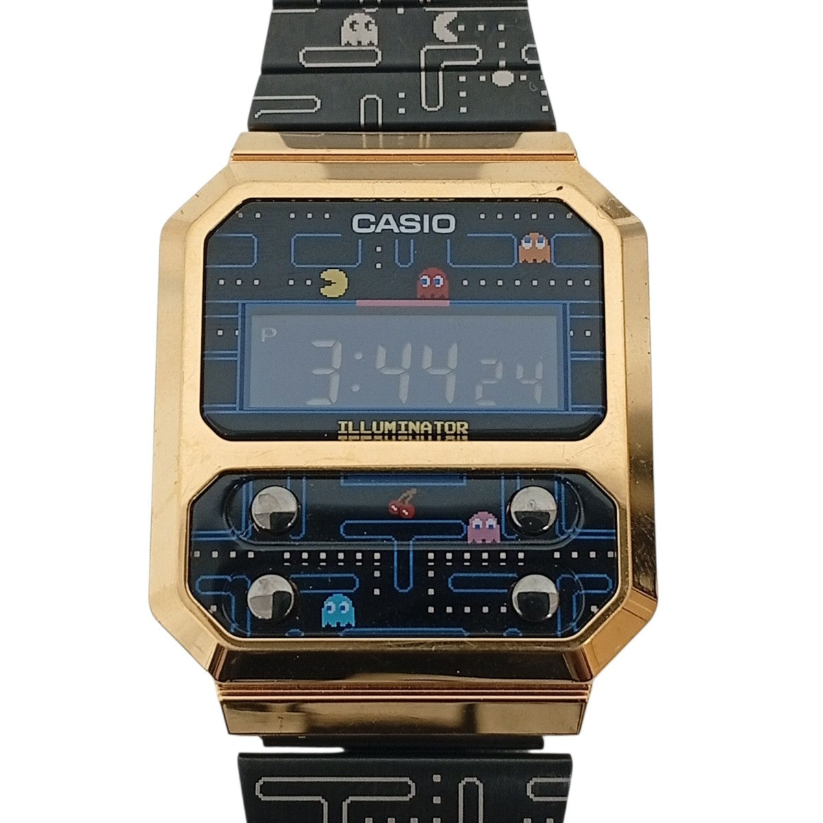 パックマンコラボ時計A100WEPC-1BJR