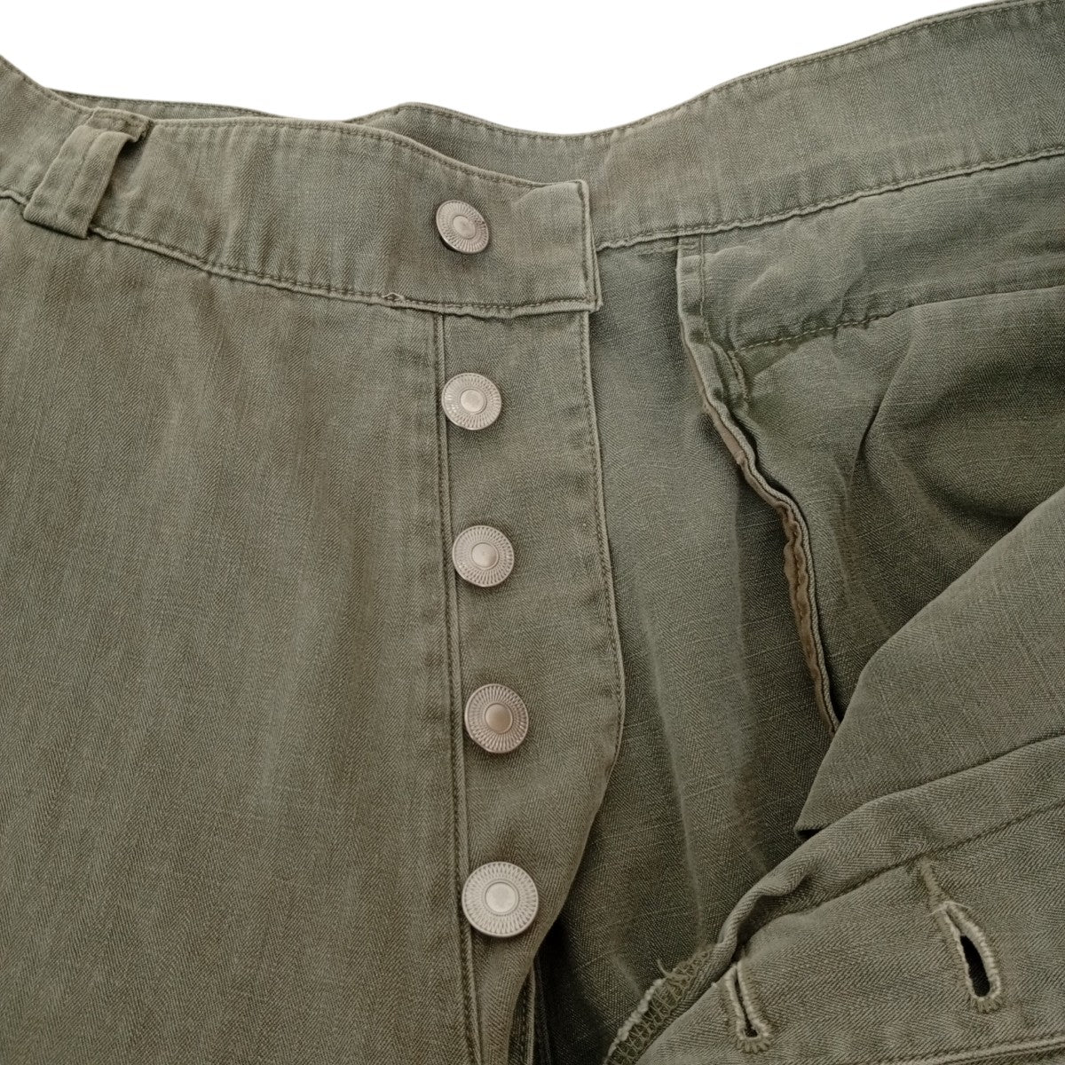 26SSVintage FA HBT M-47 ダメージ加工パンツ26SAP-04-43