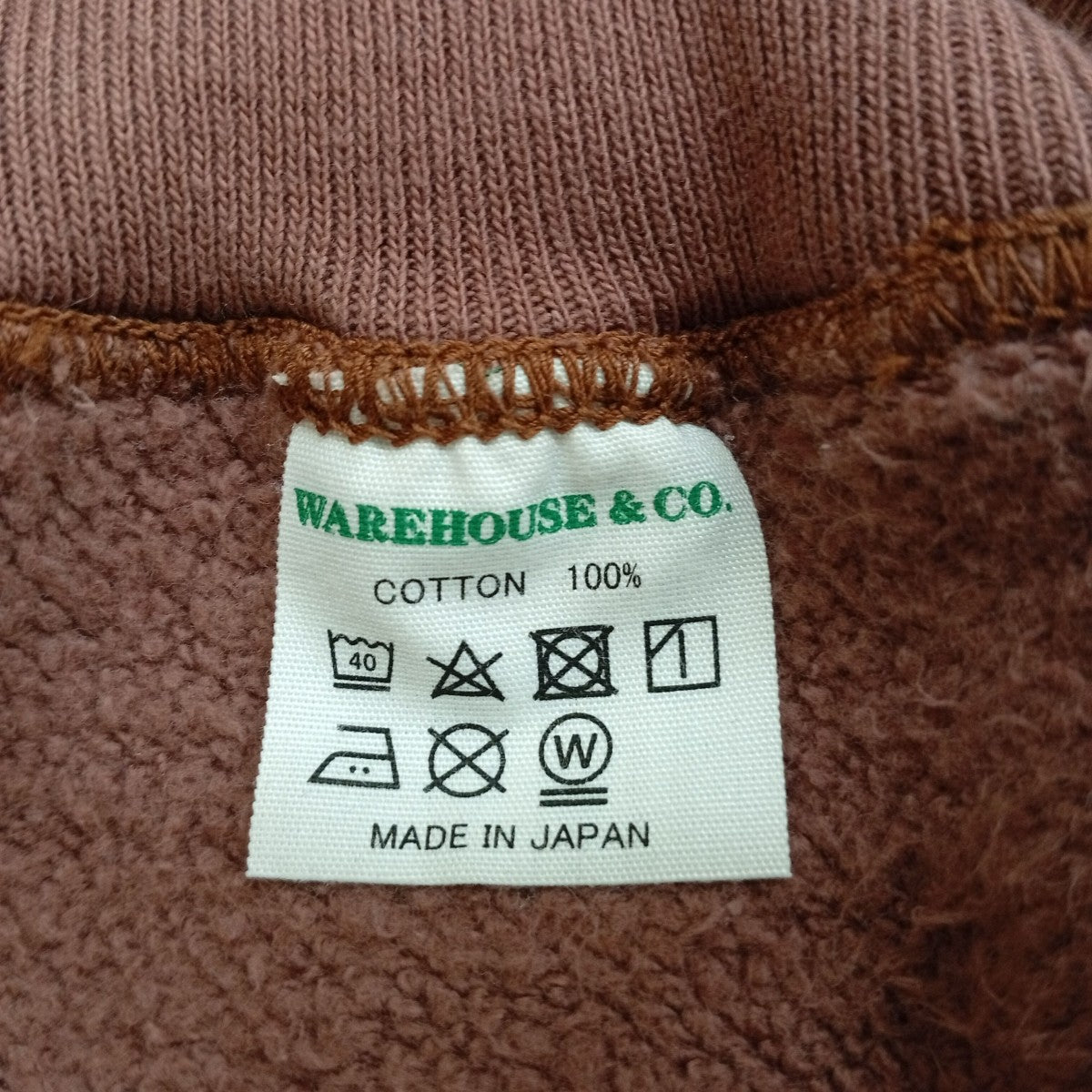 WAREHOUSE Lot403 セットインフリーダム ヴィンテージ加工トレーナー 古着・中古-4枚目のアイテム画像