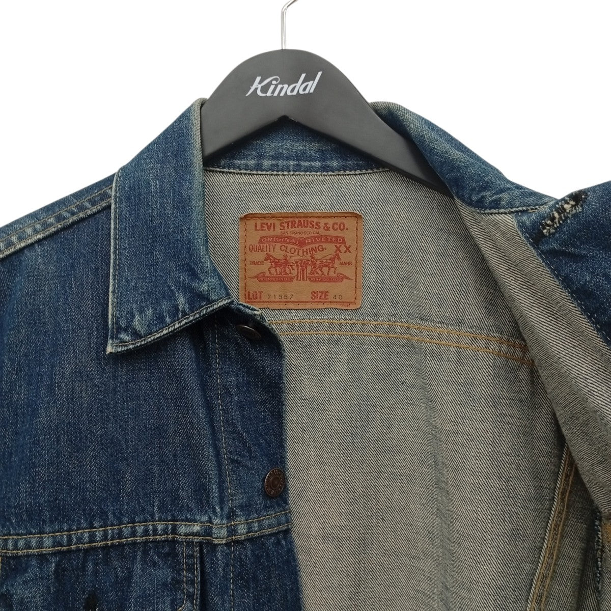 BIG E復刻 92年製 3rd 日本製デニムジャケット71557-0214