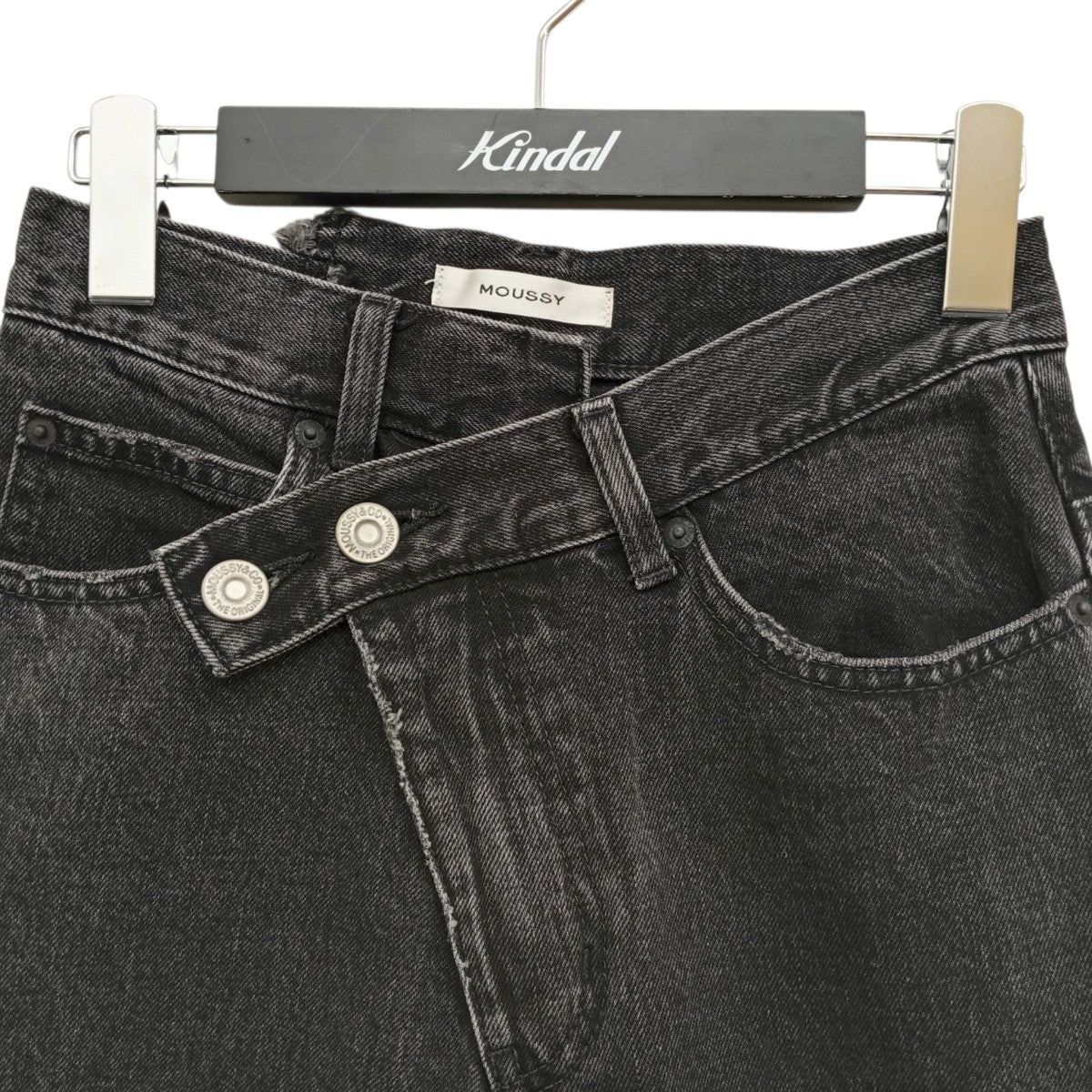 CROSS WAIST WIDE STRAIGHTデニムパンツ010IS211-1801
