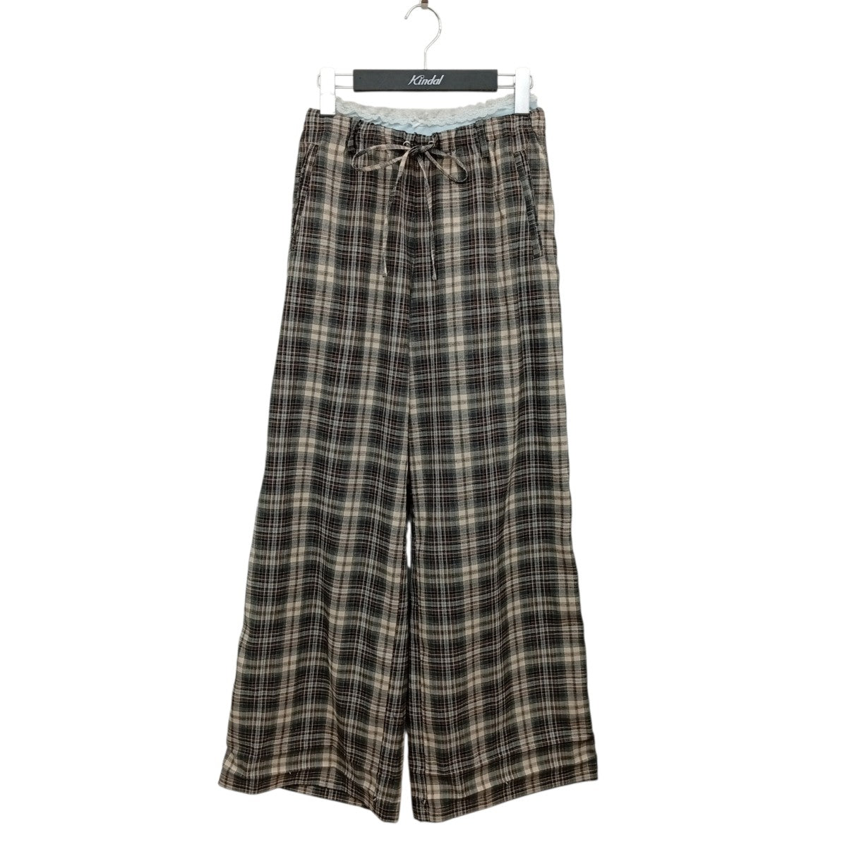 DOUBLE LOUNGE SLACKSチェックパンツ030IAZ31-3011