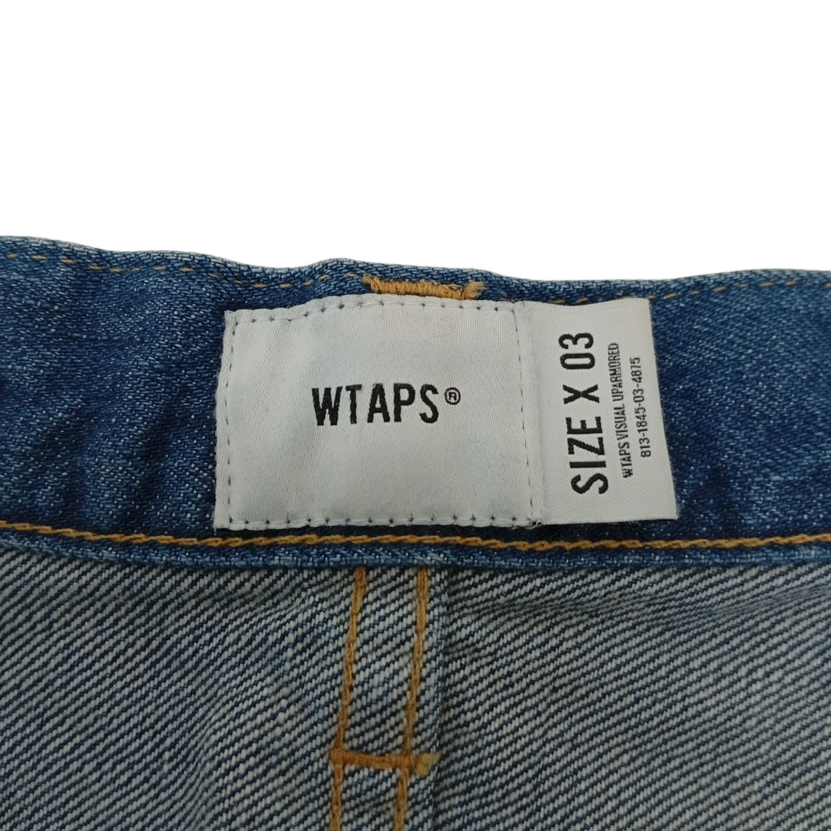 BLUES STRAIGHT   TROUSERS   COTTON． DENIMデニムパンツ251WVDT-PTM03