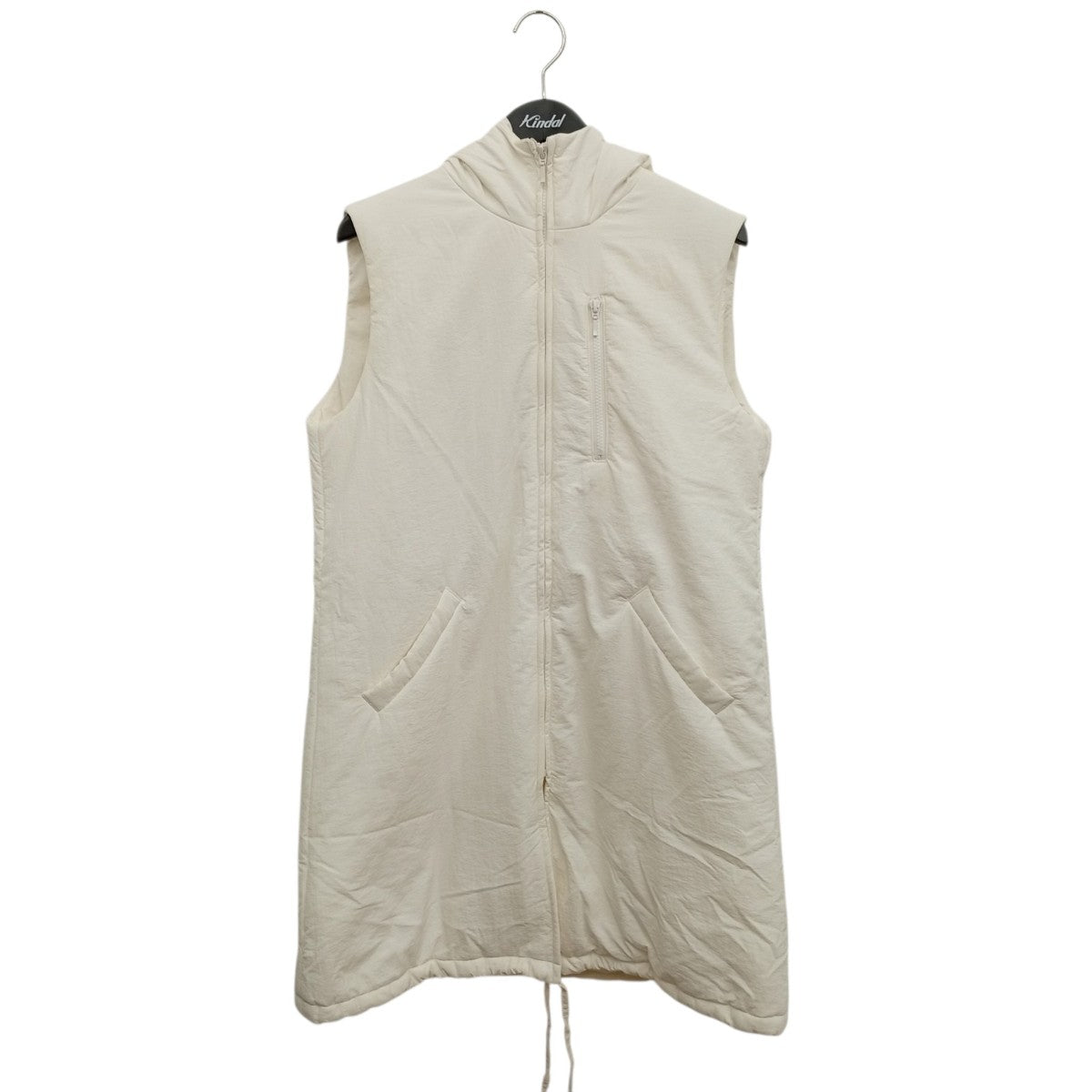 COLUMN Long down vest jacket中綿ベスト12-140-06-090005 古着・中古-1枚目のアイテム画像