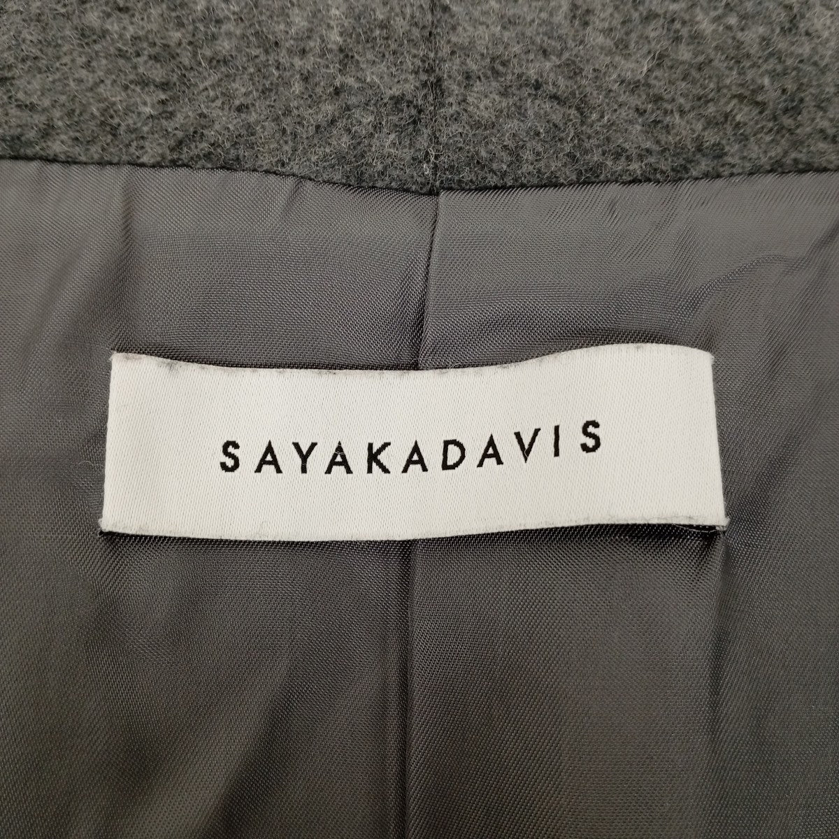 SAYAKA DAVIS コートECT35-BWO 古着・中古-3枚目のアイテム画像