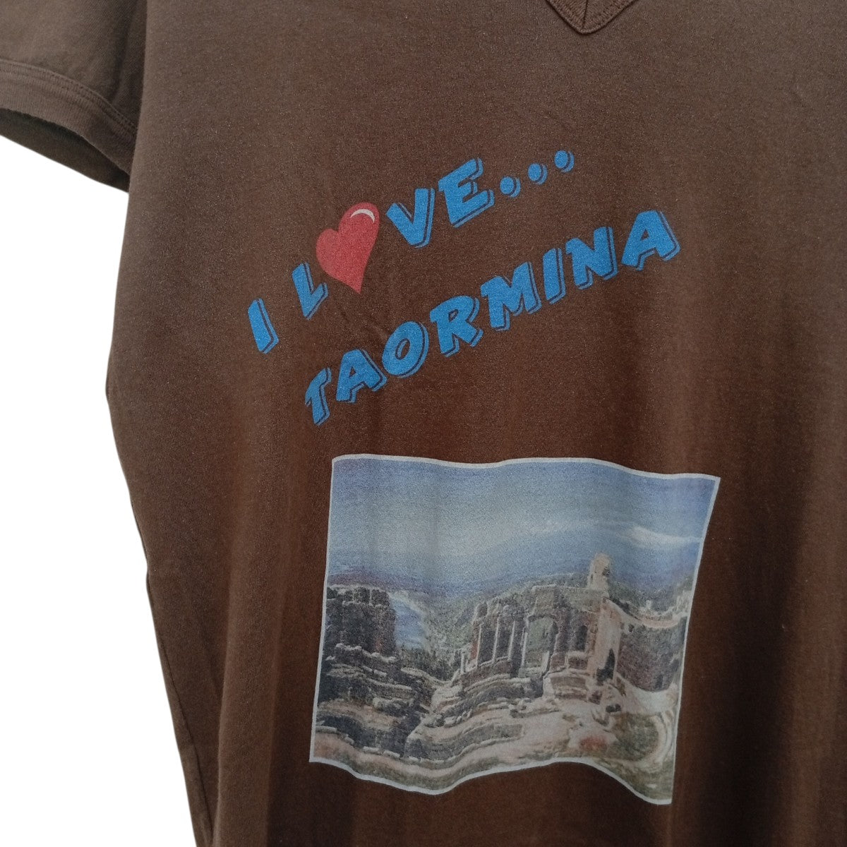 VネックTシャツG8126T