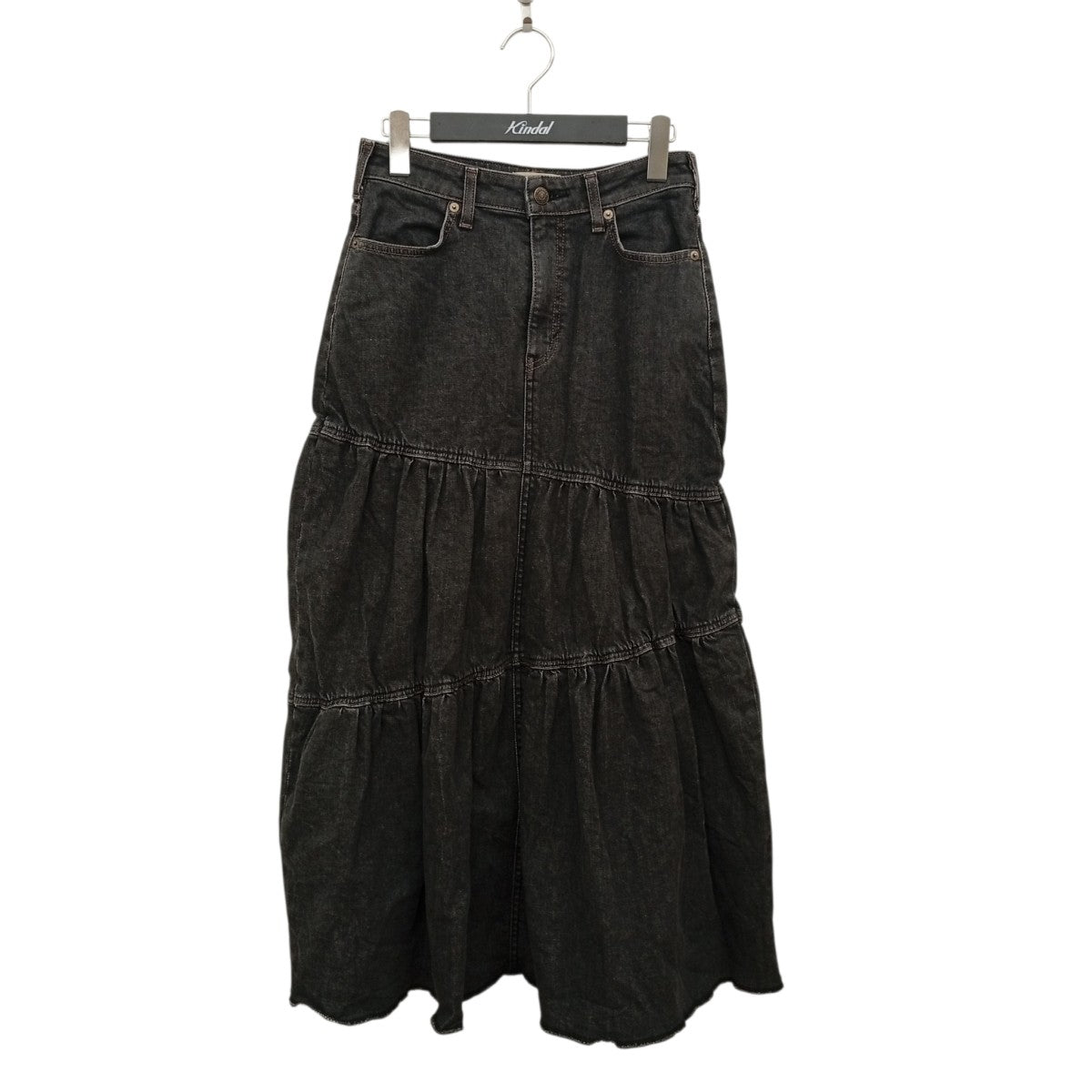 Something×FREAK’S STORE Asymmetry Tiered SkirtデニムスカートSFS688 古着・中古-1枚目のアイテム画像
