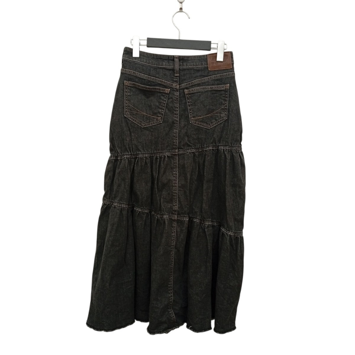 Something×FREAK’S STORE Asymmetry Tiered SkirtデニムスカートSFS688 古着・中古-2枚目のアイテム画像