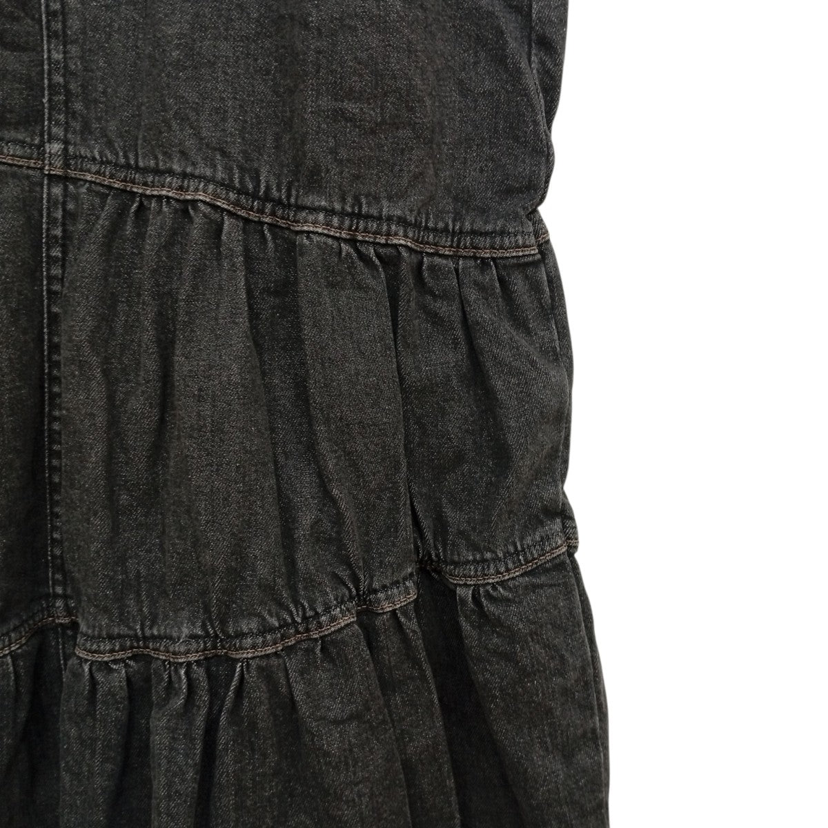 Something×FREAK’S STORE Asymmetry Tiered SkirtデニムスカートSFS688 古着・中古-7枚目のアイテム画像