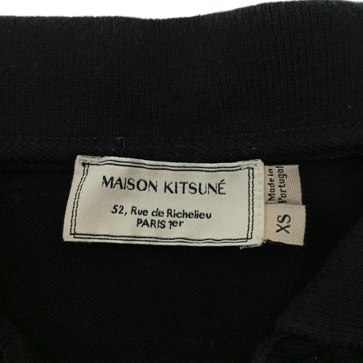 MAISON KITSUNE ポロシャツKMM-1562-B 古着・中古-3枚目のアイテム画像