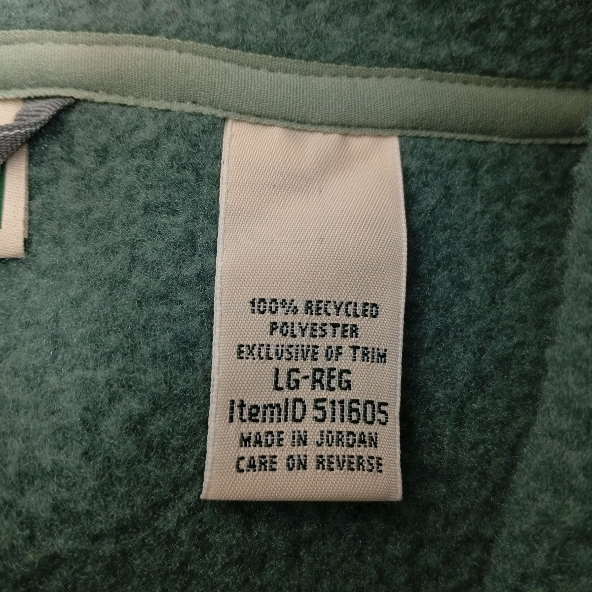 L．L．Bean ハーフジップフリース 古着・中古-3枚目のアイテム画像