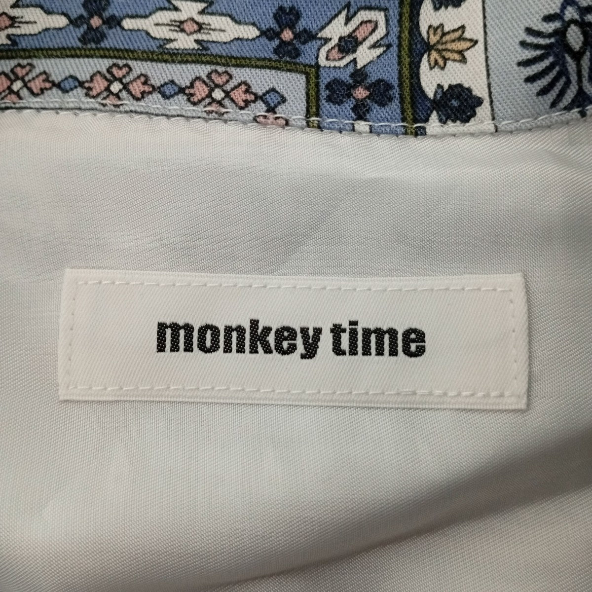 MONKEY TIME 半袖シャツ8316-186-0402 古着・中古-3枚目のアイテム画像
