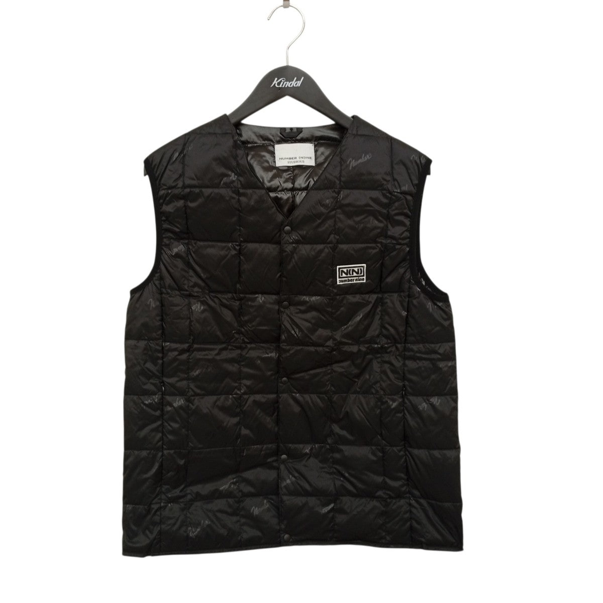 NUMBER (N)INE×STUDIOUS×TAION ダウンベスト 古着・中古-1枚目のアイテム画像