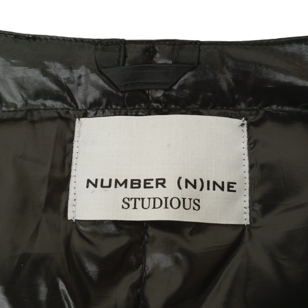 NUMBER (N)INE×STUDIOUS×TAION ダウンベスト 古着・中古-3枚目のアイテム画像