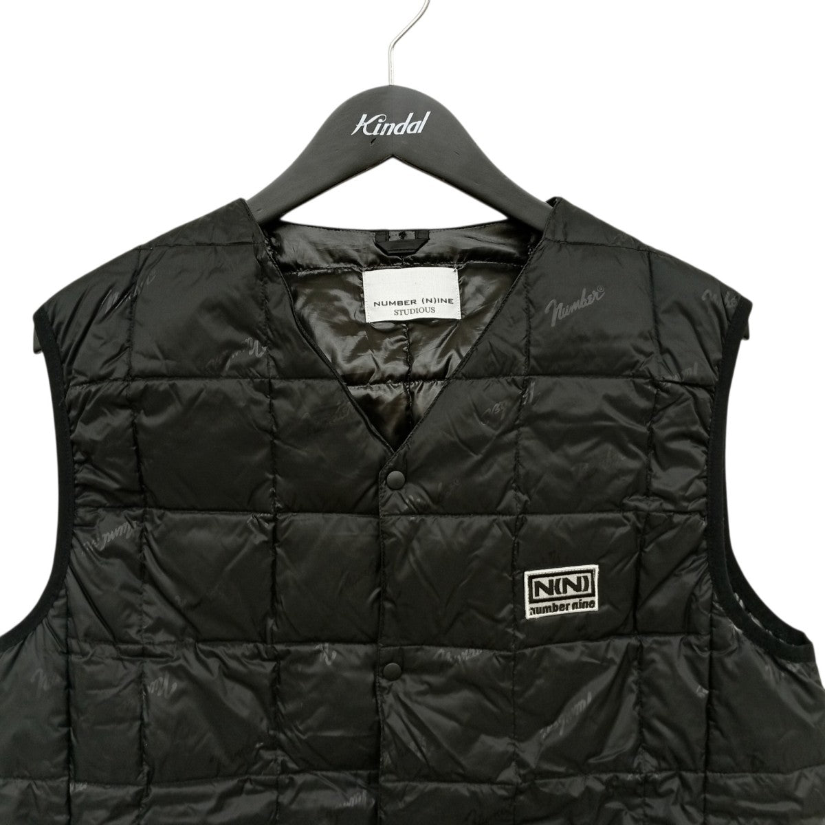 NUMBER (N)INE×STUDIOUS×TAION ダウンベスト 古着・中古-5枚目のアイテム画像