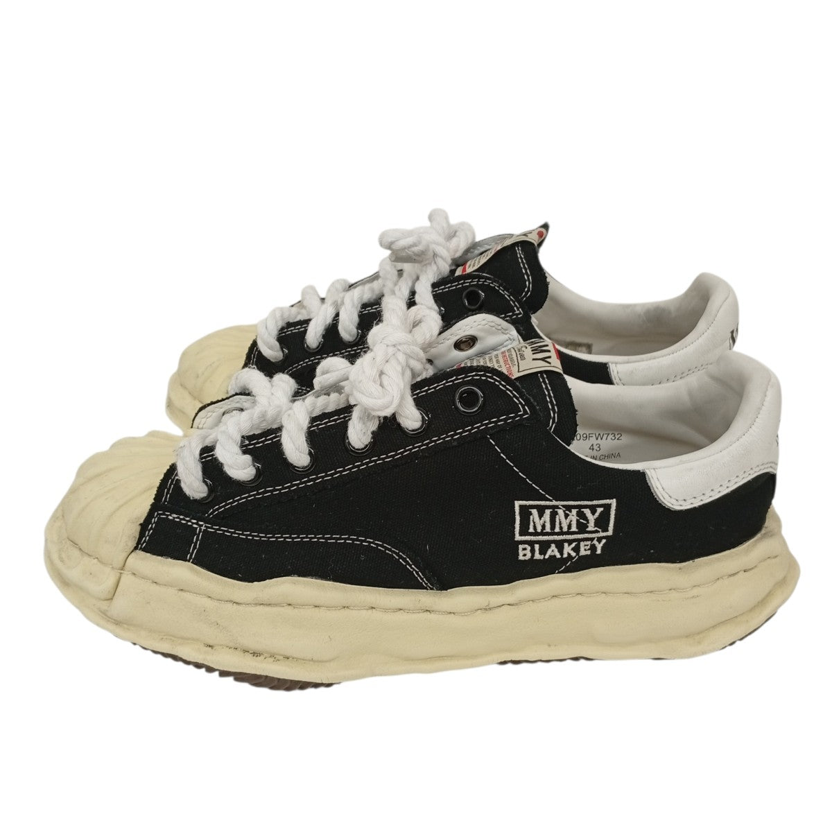 BLAKEY ダメージ加工スニーカーA09FW732