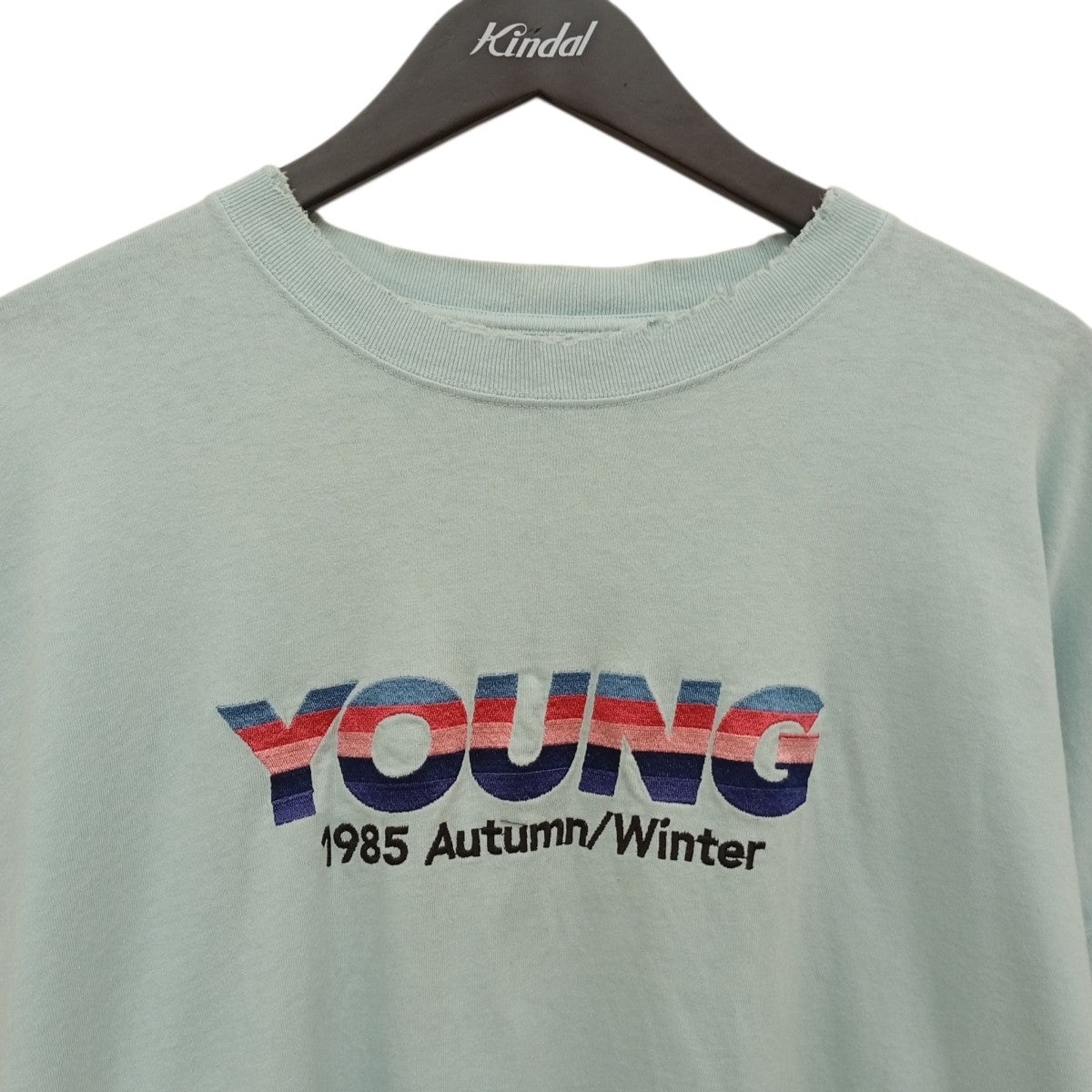 DAIRIKU YOUNG Embroidery Tee ダメージ加工ロングスリーブカットソーBC-04 古着・中古-5枚目のアイテム画像