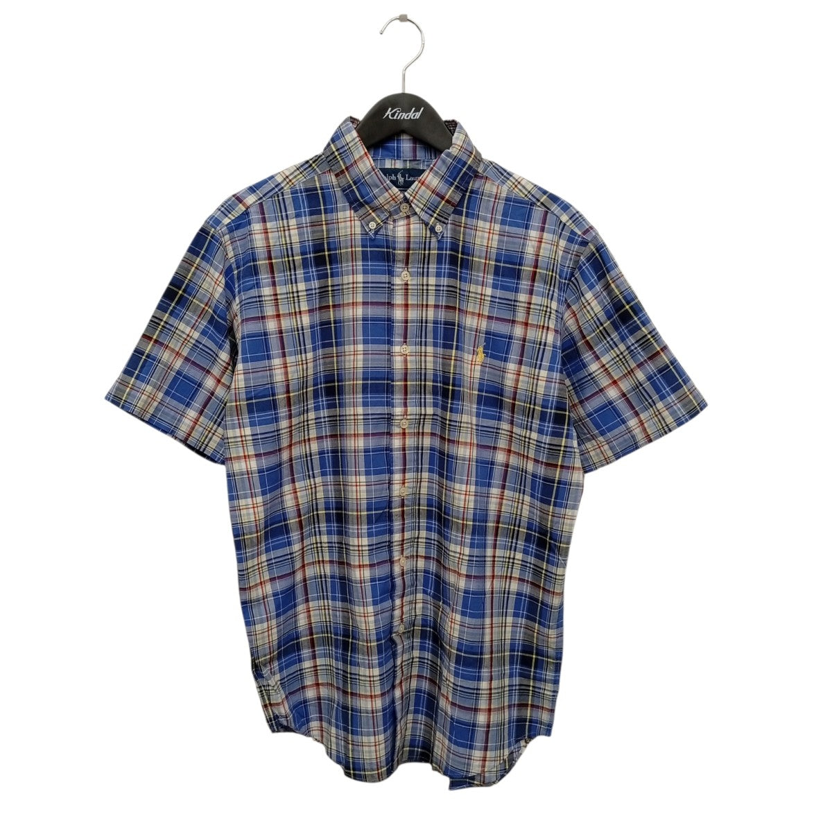 RALPH LAUREN チェック半袖シャツ 古着・中古-1枚目のアイテム画像