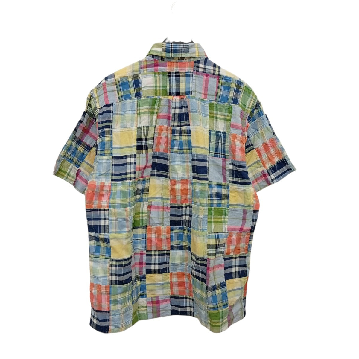 BROOKS BROTHERS チェック半袖シャツ 古着・中古-2枚目のアイテム画像