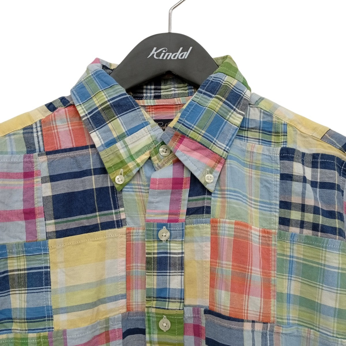BROOKS BROTHERS チェック半袖シャツ 古着・中古-4枚目のアイテム画像